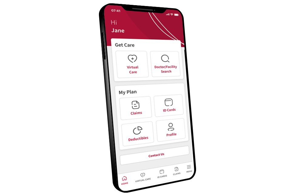 smart phone with gia app interface
